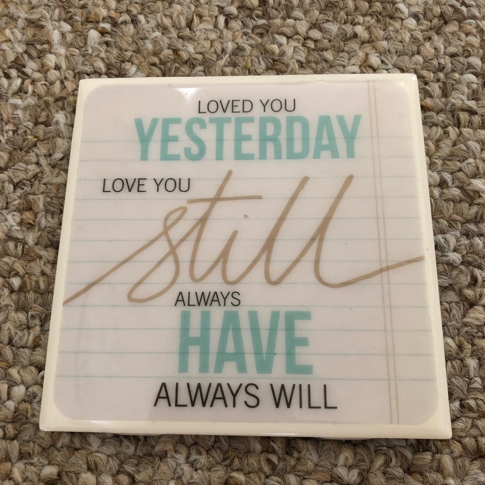 Tile coaster